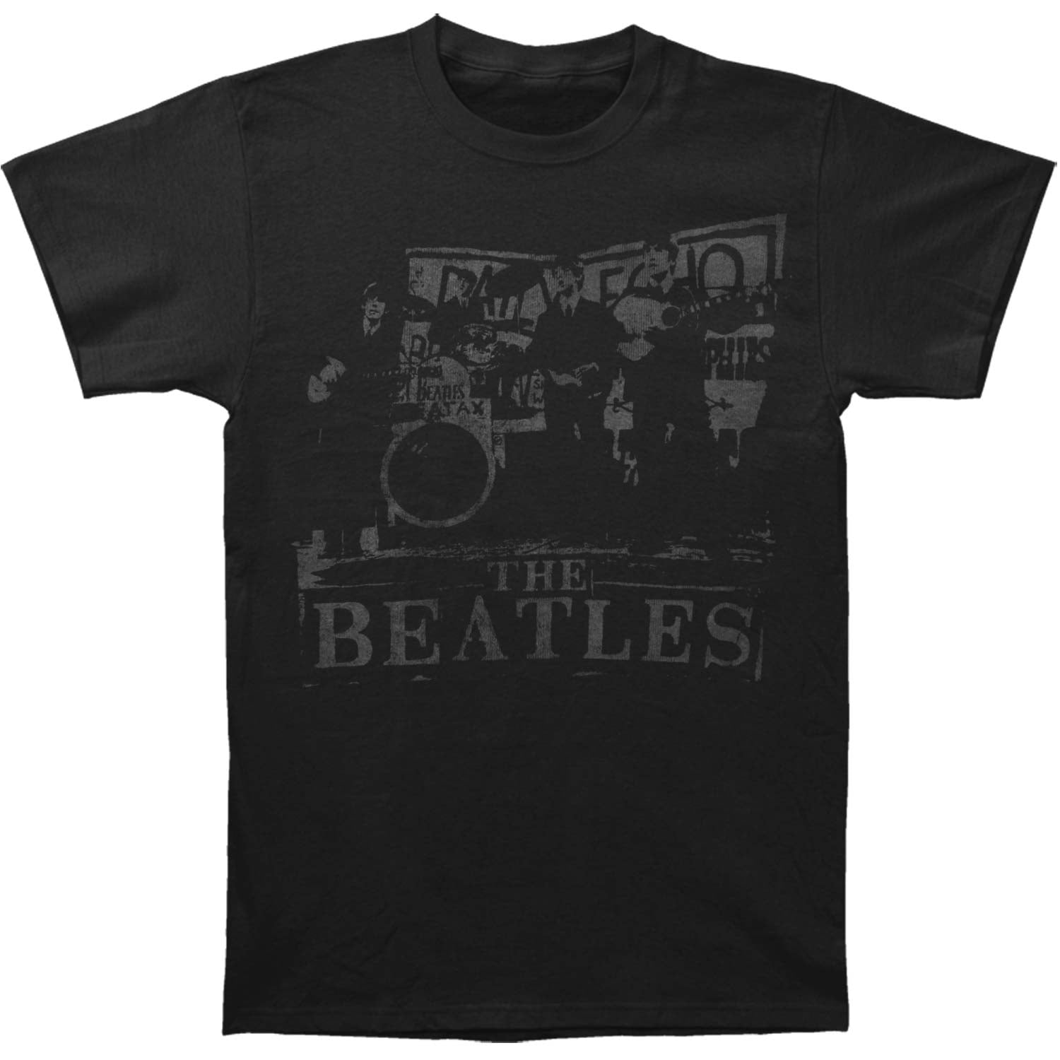 Men's Beatles Vintage Band Tshirt Medium Black
