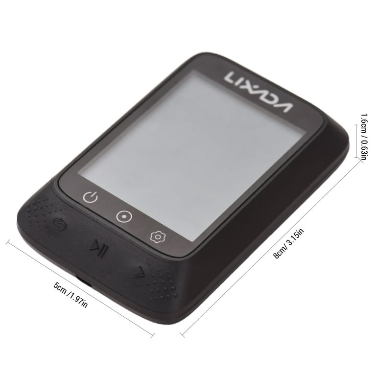 Bike Computer GPS Wireless Waterproof ANT Sensor and BT 2.3in Altitude Gradient Compatible Strava APP Computer Walmart