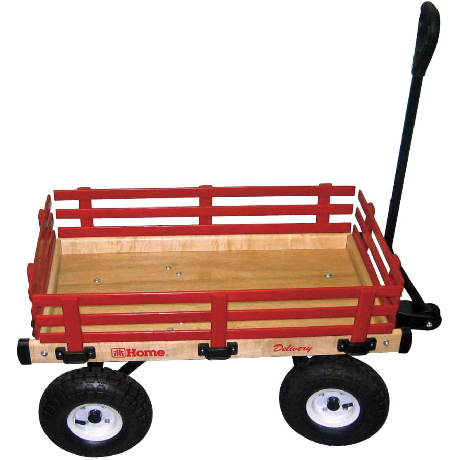 kids wooden wagon