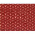 thumbnail image 2 of 10 Yard Lot Fabric Richloom Upholstery Drapery Radar Red Abstract Sunset NN24, 2 of 2