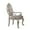 Gray, variant on ACME Ragenardus Wooden Dining Arm Chair in Gray and Antique White Set of 2