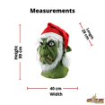 thumbnail image 4 of Masque en Latex Santa Vert, 4 of 5