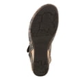 thumbnail image 6 of Spring Step L’Artiste Women's Koraline Mary Jane Flat Shoes – Hand Painted Floral Leather, Cushioned Microsuede Footbed, Adjustable Ankle Strap, 2″ Cork Wedge Heel, 6 of 8