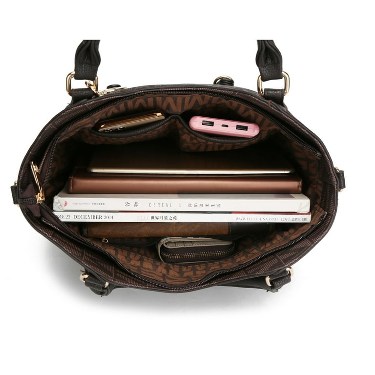 MKF Collection Fula Tote Bag, Vegan Leather Shoulder Bag photo 6