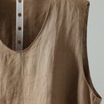 thumbnail image 6 of AherBiu Tank Tops for Women Lightweight Summer Casual Loose Round Neck Sleeveless Basic Shirts Blouse, 6 of 7