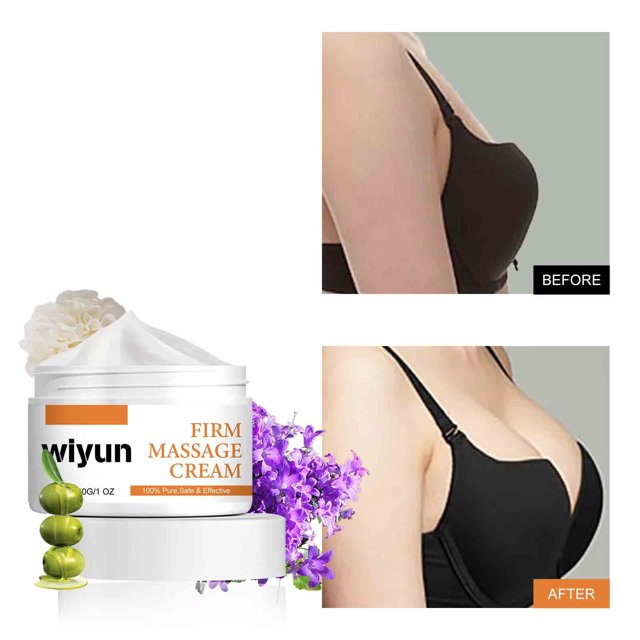 Crema tensora de senos | Humectante rellenador y reafirmante para mujeres | Mejora la plenitud y la elasticidad | Fórmula Nutritiva de Masaje Natural | Tarro de 30g | Suaviza y alisa la piel del
