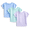 Purple Multi, variant on Baby Girls Short Sleeve Tees, 3-Pack, Sizes 0-24 Months