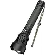 Ultra Powerful Led Flashlight,rechargeable Flashlight 90000 Lumens Flashlight Xhp70 Ultra Powerful Adjustable Zoomable Tench Torch,lamp