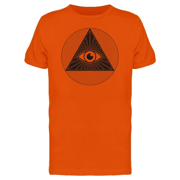 Triangle & Circle All Seeing Eye Tee Men's -Image by Shutterstock