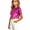Hot Pink, variant on Girls Crop Tops Sequin Crew Neck Short Sleeve T-shirts Kids Summer Tees for Dance Performance Going Out