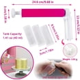 thumbnail image 2 of Labymos Manual Airbrush for Cakes Glitter Decorating Tools, DIY Baking Cake Airbrush Pump Coloring Spray, 2 of 7