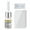 White-18, variant on Cracks Gone Windshield Repair Kit - 3ml Glass Repair Fluid for Chips, Cracks, Star-Shape Damage, Bullseyes & Scratches - Includes Blade & Aircraft Card