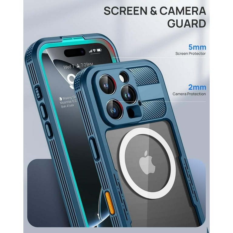 MM❤️ スマートウォッチ　プロジェクターiPhone 16 ケース hellBox Magnetic Waterproof Case For IPhone 16 Pro (6.3