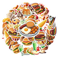 thumbnail image 2 of cartoon Fast Food Theme Stickers, Waterproof Fast Food Theme Sticker for Water Bottle Laptop Phone Cases Planner Skateboard Luggage Helmet Party Favor Decor, Ideal for Adults Teens Teacher Rewards, 2 of 9