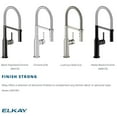 thumbnail image 3 of Elkay LKAV1061LS Avado Single Hole Kitchen Faucet with Semi-professional Spout and Forward Only Lever Handle, Lustrous Steel, 3 of 4