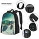 thumbnail image 3 of Balery Watercolor Turtle5 Mochila Escolar 3 en 1 para Niños - Mochila Resistente con Lonchera Térmica y Estuche - Mochila Escolar para Niños y Niñas, 3 of 7