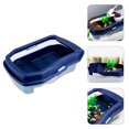 thumbnail image 1 of KALLORY 1pc Box Turtle Tank With Drying Platform Turtle Terrarium For Play And Feeding Habitat Fish And Amphibians, 1 of 8