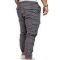 thumbnail image 3 of Men Slim Fit Jogger Cargo Pants Casual Outdoor Sweatpants with Pockets, 3 of 3