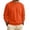 Saffron_002, variant on Fleece Crewneck Sweatshirt Men Fashion Casual Long Sleeve Sweat Shirt Fall Winter Thermal Comfy Solid Color Sweatshirt Saffron XL