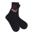 thumbnail image 3 of Milageto Valentine's Day Socks Classic Stretchy Breathable Girls Valentines Day Gifts white angle, 3 of 8
