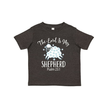 

Inktastic The Lord is My Shepherd Psalm 23 Gift Toddler Boy or Toddler Girl T-Shirt