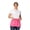 Hot Pink, variant on Unisex Waitress Apron, Black, One Size