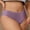 Purple, variant on Zorckvet Womens Panties Cotton Silky Briefs Low Rise Cheeky Comfortable Underwear for Women