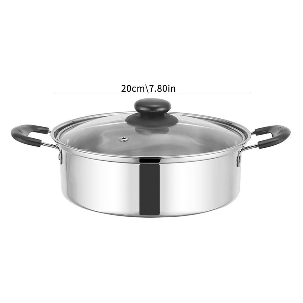SXCRFKXH Egg Poacher Pan Stainless Steel Poached Egg Maker with 4 Cups Nonstick Stovetop Egg Cooker Pot, Egg Poacher, Easy Egg Cooker for Breakfast Boiled Eggs, for Induction Cooktop