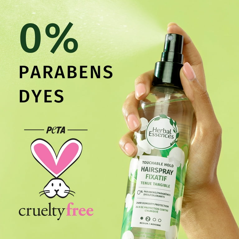 Herbal Essences Touchable Hold Hairspray, Non-Aerosol Hair Spray