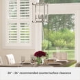 thumbnail image 6 of Hunter Fans 16" Astwood 4-Light Ceiling Light Polished Nickel Finish, 6 of 12