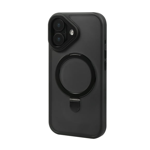 Coque de téléphone Artikl Lux Pro compatible MagSafe avec support intégré pour iPhone 17 - Noir
