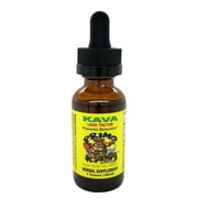 1 Ounce KAVA Under-The-Tongue Tincture With 50 mg Kavalactones- Alcohol-Free