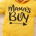 thumbnail image 5 of Hicidod Toddler Boys Girls Sweatsuit Outfits Letter Printed Casual Baby Tracksuit Two Piece Sets Long Sleeve Hoodies Sweatpants Suit, 5 of 7