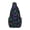 sling33, variant on Flower Sugar Skull Crossbody Sling Bag for Women Men Sling Backpack Casual Travel Hiking Daypack Chest Shoulder Bags