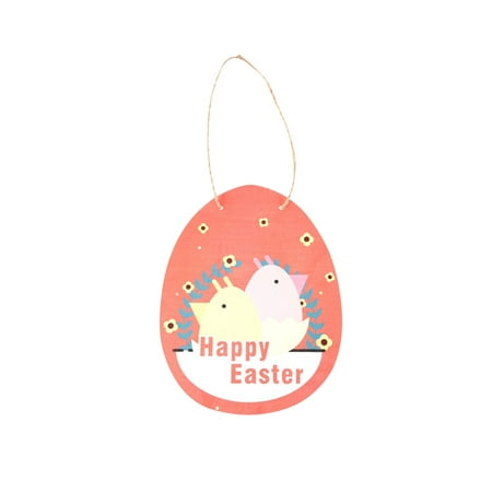 

vintage decor farmhouse wall decor Decoration Decoration Creative Door Pendant Door Eggs Rope Farmhouses Easter Number Listing Wooden Door Hanging Decoration