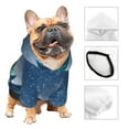 thumbnail image 3 of Balery Christmas Trees Sudadera con Capucha para Perros Pequeños – Ropa para Mascotas, Disfraz para Perros y Gatos, Ideal para Fiestas y Cosplay-Small, 3 of 7