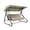 Khaki, variant on Outdoor Swing Canopy Replacement,2 3 Seater Universal Patio Swing Cover,Waterproof Top Cover for Porch,Garden Canopy Awning