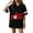 Black Short Sleeve, variant on Soccer Jersey for Women Crew Neck Football Lounge Tops Short Sleeve Trendy National Flag Color Block Print 2026 Shirts Spain Brazil Argentina France Germany Portugal White 3XL