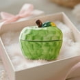thumbnail image 7 of PuSpu Home Decoration Strawberry Ceramic Jewelry Box With Lid Trinket Box Candy Jar Storage Box Decorative Jar-Strawberry Home Ornaments, 7 of 7