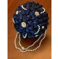 thumbnail image 2 of YYCRAFT Pack Of 20 Satin 4d Rose 2"(5cm) Craft Wedding Bride-Navy, 2 of 4