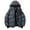 Grey, variant on Daznico Jackets for Men,Heavyweight Hooded Coat Winter Warm Insulated Jacket with Detachable Outdoor Windproof Cold Weather,Mens Winter Coats,Size:S