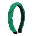 thumbnail image 1 of Diadema Trenzada Retorcida Verde, 1 of 5