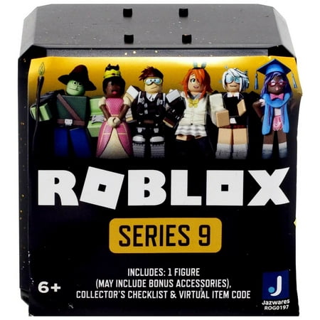 Roblox Celebrity Collection Series 9 Action Figures, Black, 1 Random Figure & Virtual Item Code