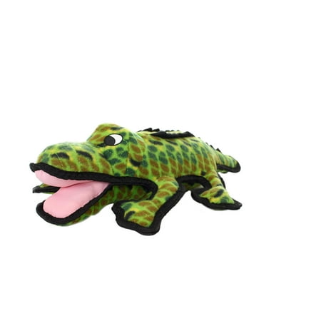 UPC: 0180181020018 | Tuffy Ocean Creature Alligator Dog Squeaky Toy  Green
