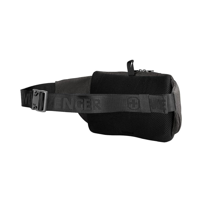 Wenger MX Crossbody 8 Waist Bag with Internal Organizer Pockets Charcoal Heather Walmart