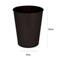thumbnail image 3 of Bath Bliss 2 Pack Iron Bathroom Trash Can in Bronze, 3 of 6