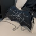 thumbnail image 1 of Bolso de hombro femenino Moda Bat Wing Crossbody Bolso de viaje (Negro), 1 of 6
