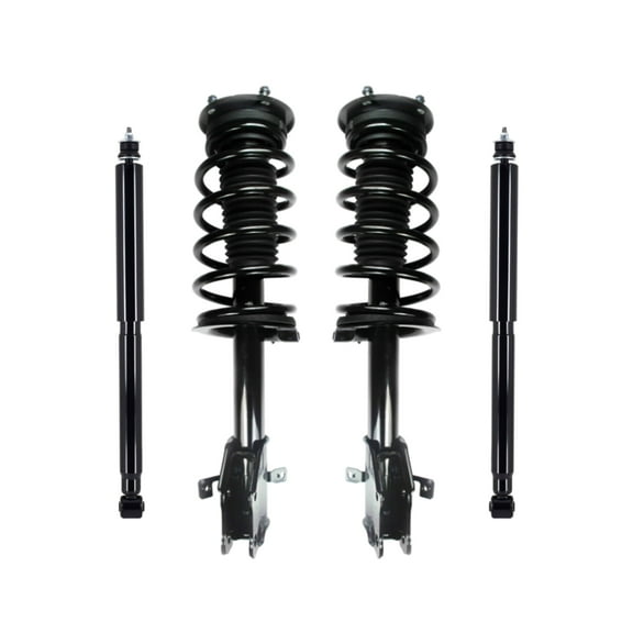 Set of 4 Front Quick Complete Strut-Coil Spring-Rear Shock For 2007 2008 Lincoln MKX V6 3.5L