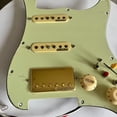 thumbnail image 2 of SSH Prewired Guitar Strat Pickguard Set Wilkinson Ainico 5 Humbucker Pickups Coil Splitting Switch Multi Switch Harnesses ,For Fender ST Electric Guitar Replacement Part, 2 of 7
