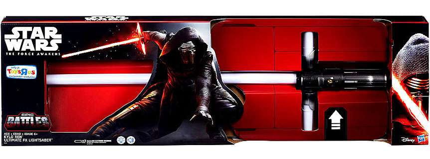 kylo ren ultimate fx lightsaber